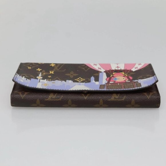 LOUIS VUITTON Monogram Vivienne Portefeuille Sarah Wallet M68491 LV Auth 141194M - Picture 8 of 16